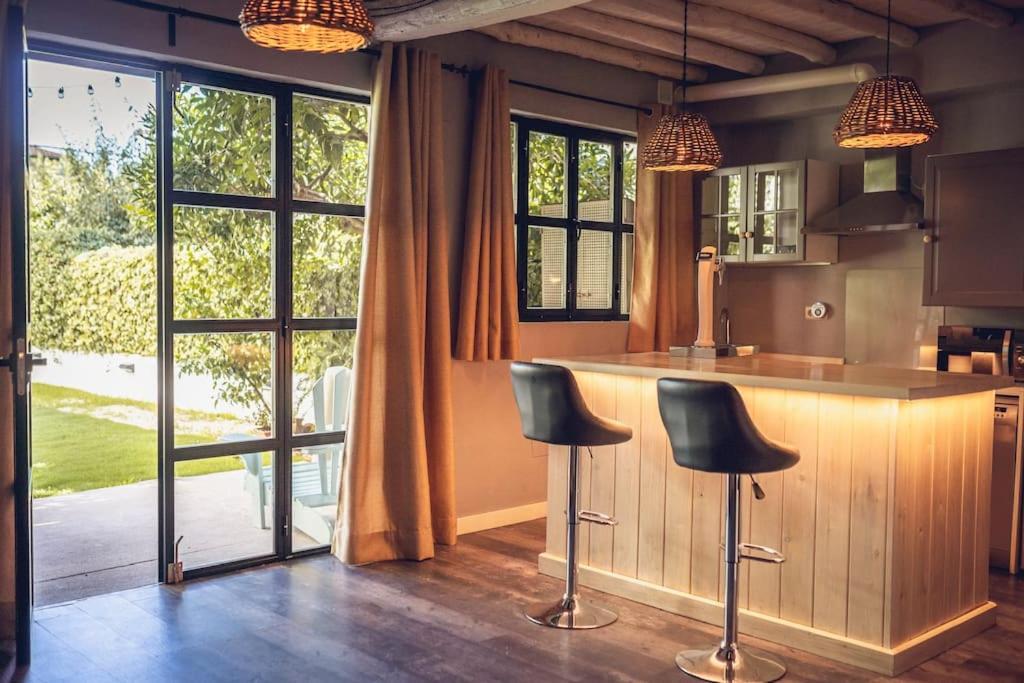 Вилла La Casa Del Jardin Канделеда Экстерьер фото